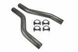 Mandrel Bent Mid Muffler Delete Dodge/Chrysler Challenger/300/Charger USA Made 2.25"