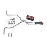 Dakota 97-05 dual exhaust 2.5 MA pipe Flowmaster 50 RC Tip Side Exit