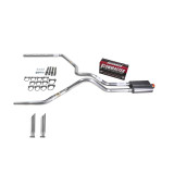 F150 98-04 dual exhaust 2.5 MA pipe Flowmaster 40  SC Tip