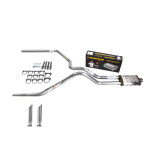 F150 07-13 dual exhaust 2.5 SS pipe Magnaflow SC Tip