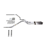 Ranger 96-04 dual exhaust 2.25 MA pipe Stainless muffler RC Tip