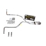Dakota 87-96 dual exhaust 2.5 pipe Magnaflow RC Tip Side Exit