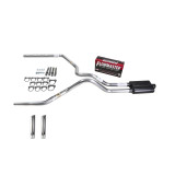 Ranger 96-04 dual exhaust 2.25 MA pipe Flowmaster Super 44 RW Tip