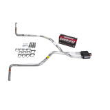 Dakota 87-96 dual exhaust 2.5 pipe Flowmaster Super 10  Side Exit