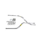Dakota 87-96 dual exhaust 2.5 pipe No Muffler