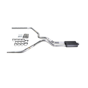 Silverado 99-06 dual exhaust 2.5 MA pipe Flowsound Muffler