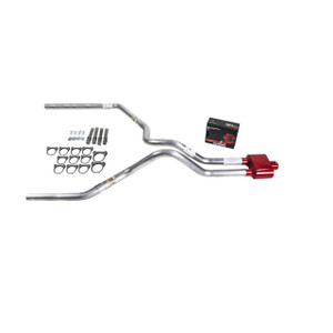 S10 / S15 95-01 dual exhaust 2.5 MA pipe Cherry Bomb Extreme