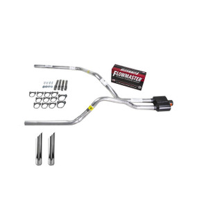 Tundra 00-07 dual exhaust 2.5 pipe Flowmaster Super 10 SW Tip