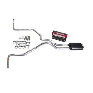 Titan 04-05 dual exhaust 2.5 MA pipe dual inlet Flowmaster Super 40  Side Exit