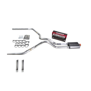 Dakota 97-05 dual exhaust 2.5 MA pipe Flowmaster 40  RW Tip