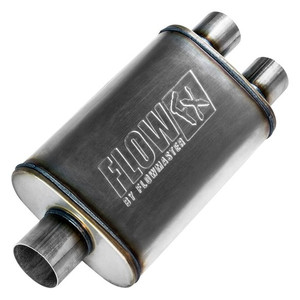 Flowmaster Flow FX Stainless Muffler 3" Center in 2.5" Dual out