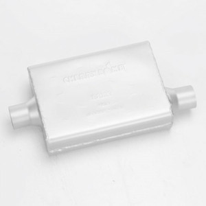 Cherry Bomb Vortex Muffler Single 2.5" Center In Single 2.5" Out Offset