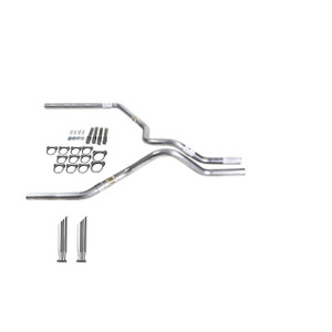 Dakota 97-05 dual exhaust 2.5 MA pipe No Muffler  SC Tip