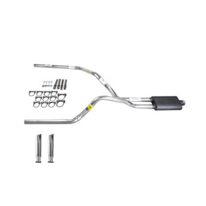 F150 05-06 dual exhaust 2.25 pipe Flowsound Muffler RC Tip