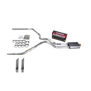 F150 07-13 dual exhaust 2.5 MA pipe Flowmaster 40  SW Tip