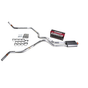 Ranger 96-04 dual exhaust 2.25 MA pipe Flowmaster 40   Corner exit