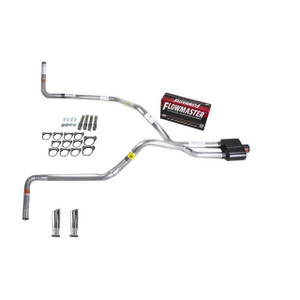 Dakota 87-96 dual exhaust 2.5 pipe Flowmaster Super 10 RC Tip Side Exit