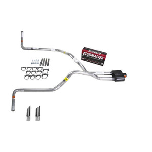 Dakota 87-96 dual exhaust 2.5 pipe Flowmaster Super 10 SW Tip Side Exit
