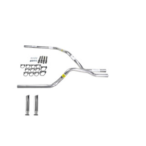 Dakota 87-96 dual exhaust 2.5 pipe No Muffler  RC Tip