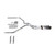 Dakota 87-96 dual exhaust 2.5 MA pipe Stainless muffler SC Tip