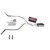 Silverado 07-13 dual exhaust 2.5 pipe Flowmaster 40  RW Tip Corner exit