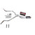 Silverado 07-13 dual exhaust 2.5 MA pipe Flowmaster 40  RC Tip Corner exit