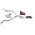 S10 / S15 83-94 dual exhaust 2.25 MA pipe Flowmaster 50  Corner exit