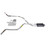 S10 / S15 95-01 dual exhaust 2.25 pipe Flowsound Muffler  Corner exit