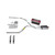 Dakota 97-05 dual exhaust 2.5 pipe Flowmaster 40  SW Tip