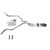 S10 / S15 95-01 dual exhaust 2.25 MA pipe Stainless muffler RW Tip Corner exit