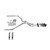S10 / S15 95-01 dual exhaust 2.25 MA pipe Stainless muffler SW Tip