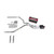 S10 / S15 95-01 dual exhaust 2.25 MA pipe Flowmaster Super 10 SC Tip