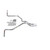 S10 / S15 95-01 dual exhaust 2.25 MA pipe No Muffler   Side Exit
