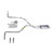 Silverado 96-99 dual exhaust 2.25 pipe dual inlet Flowsound Muffler RC Tip Side Exit