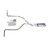Silverado 96-99 dual exhaust 2.5 pipe dual inlet Flowsound Muffler  Side Exit