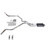 Dakota 97-05 dual exhaust 2.5 MA pipe Flowsound Muffler SW Tip Corner exit