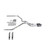 Dakota 97-05 dual exhaust 2.5 MA pipe 1 chamber muffler SW Tip