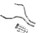 Nissan Titan 2004-2007 Customizable Dual Exhaust Kit