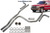 Chevy Tahoe 2001-2006 Customizable 2.5" Dual Exhaust Kit