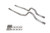 Ford 1962-1986 F-Series Dual Exhaust Kit Customizable 2.5"