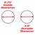 2.75" ID to 3" OD 12" Long Universal Exhaust Pipe Adapter Coupler Aluminized