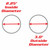 2.25" ID to 3" OD 12" Long Universal Exhaust Pipe Adapter Coupler Aluminized