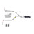 F150 05-06 dual exhaust 2.5 pipe Flowsound Muffler SW Tip Side Exit