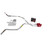 Dakota 87-96 dual exhaust 2.5 pipe Cherry Bomb Extreme  Corner exit
