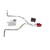 Dakota 87-96 dual exhaust 2.5 pipe Cherry Bomb Extreme  Side Exit