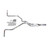 Ranger 96-04 dual exhaust 2.25 MA pipe Glass Pack muffler  Side Exit