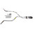 Dakota 87-96 dual exhaust 2.5 pipe Stainless muffler  Corner exit