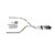 Dakota 87-96 dual exhaust 2.5 pipe Stainless muffler