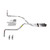 Dakota 87-96 dual exhaust 2.5 pipe Stainless muffler SW Tip Side Exit