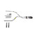 Dakota 87-96 dual exhaust 2.5 pipe Stainless muffler SW Tip